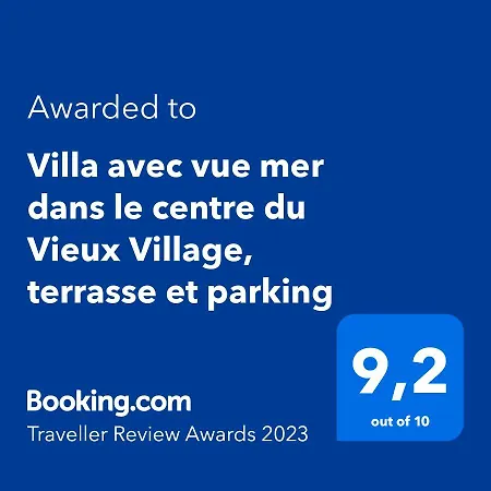 Avec Vue Dans Le Centre Du Vieux Village, Terrasse Et Parking Appartement